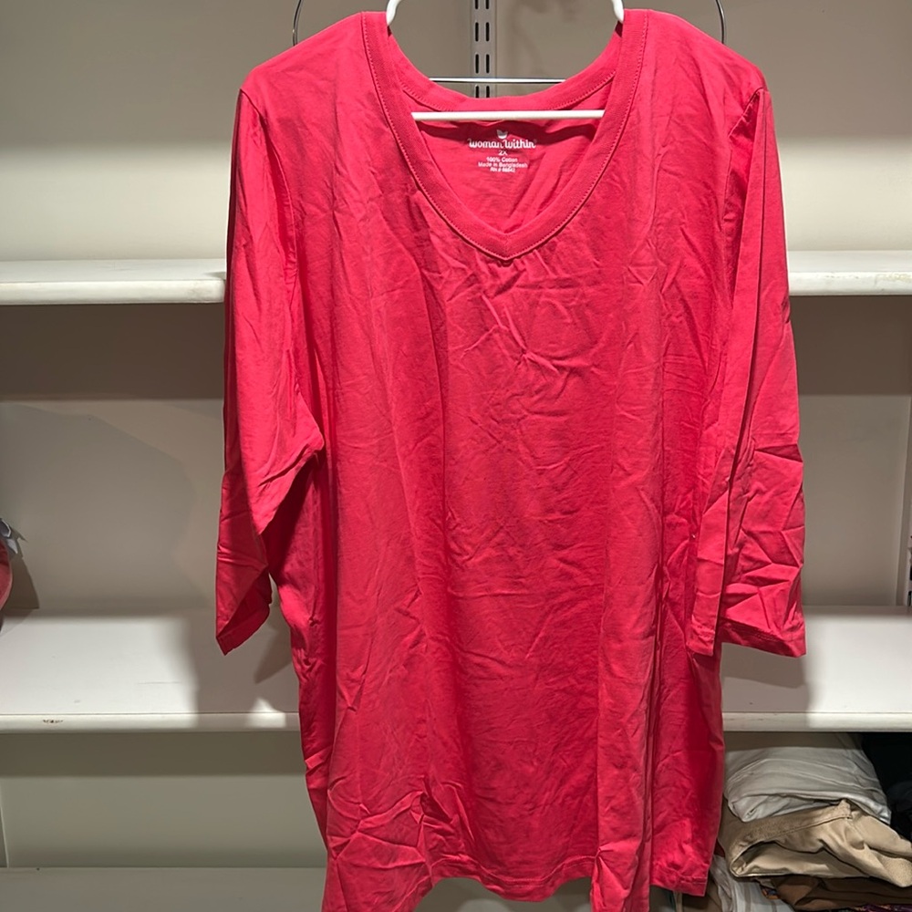 NWOT Woman Within top